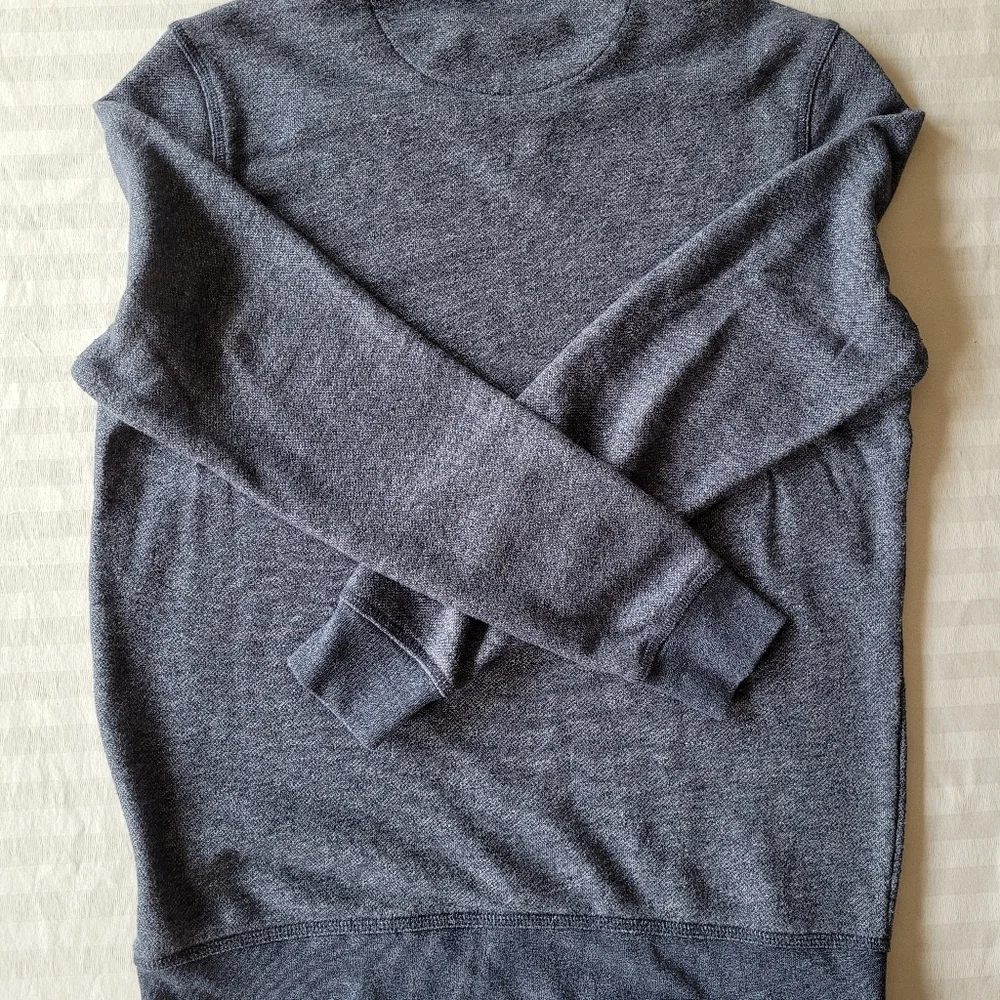 BT Supply Co Men's Heathered Blue Crewneck Sweater Size L